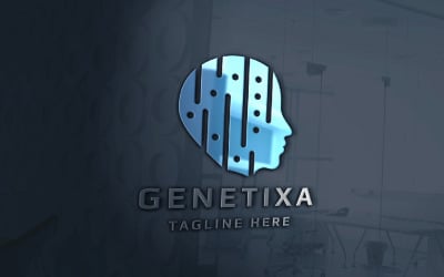 Human Genetic Pro Branding-Logo