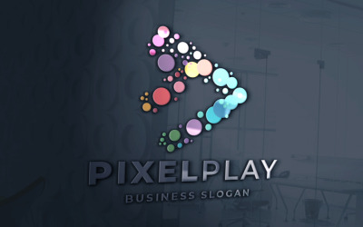 Pixel Play Logo Tecnologia Pro Logo