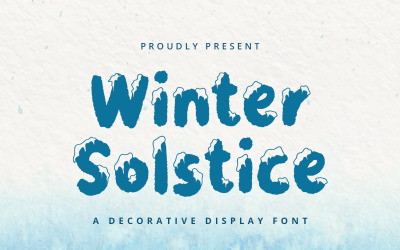 Winterzonnewende - Lettertype weergeven