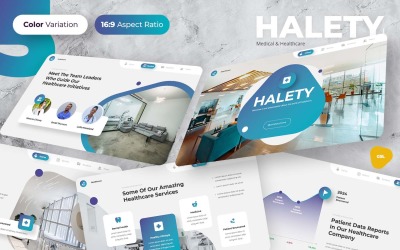 Halety - Medical &amp;amp; Healthcare Google Slides