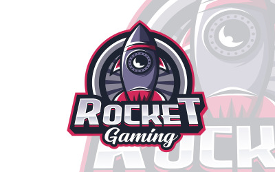 Modello con logo meteorite a razzo