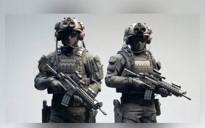 Armed Protect The Might of Military 10