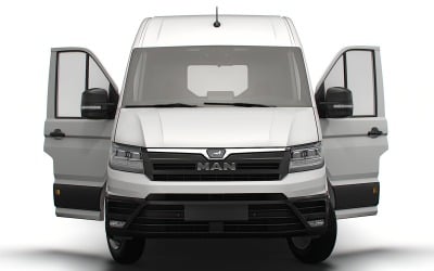 曼 TGE 厢式货车 L3H2 HQ 内饰 2023