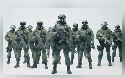 Strategiska tungt beväpnade militära enheter 08