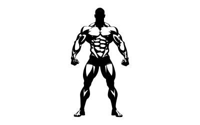 Gewichtheben-Sportaktivität-Typ-Silhouetten, Gewichtheber-Silhouetten, Gewichtheben