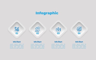 Vector eps infographic element template workflow