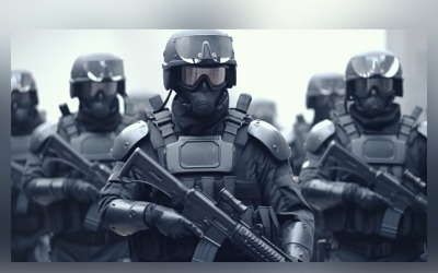 Armed Force Excellence Soldiers Action 60
