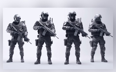 Armed Forces Excellence Soldiers in Action 43