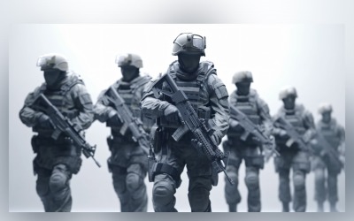 Armed Protect The Might of Military 58
