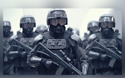 Guardians of Peace Heavily Armed Soldiers 52