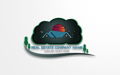 Real Estate Logo Template-Construction Logo-Property Logo Design...77