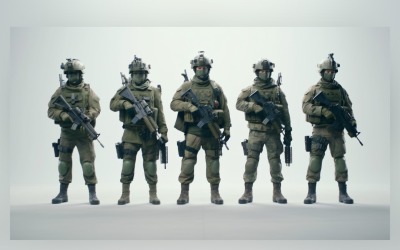 Tactical Preparedness Heavily Armed Troops 17