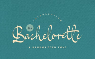 Bachelorette - Handwritten Font