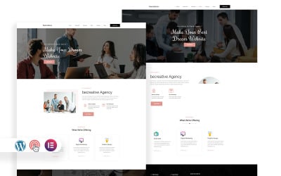 Becreative - Creative IT  Agency Multipurpose WordPress Theme