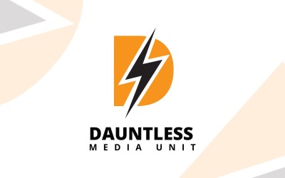 Duantless D letter Logo Design Template