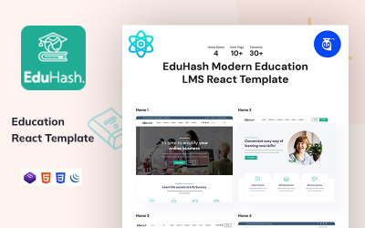 Eduhash - Education React Template