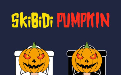 Jack O'lantern - Skibidi Pumpkin Toilet (the 2nd version)