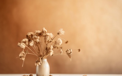 Dried Flowers Still Life White Flora 36