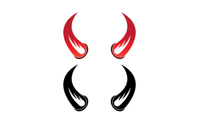Ördögkürt piros sablon logó v23