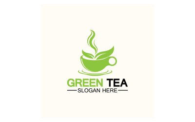 Grönt te Health mall logotyp v13
