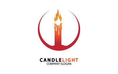 蜡烛灯图标标志 vcetor 模板 v46