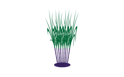 Logo vettoriale modello albero dello zucchero v7