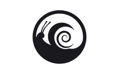 Modello vcetor logo animale lumaca v25