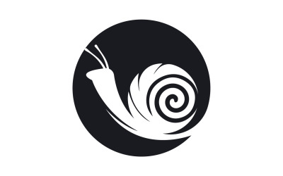 Plantilla vcetor de logotipo de animal caracol v46