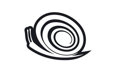 Plantilla vcetor de logotipo de animal caracol v4