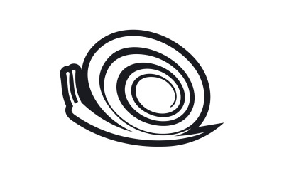 Schneckentier-Logo-Vcetor-Vorlage v4