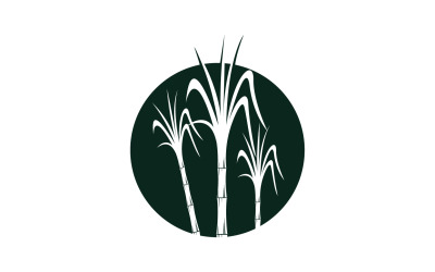 Logo vectoriel de modèle d&amp;#39;arbre à sucre v22
