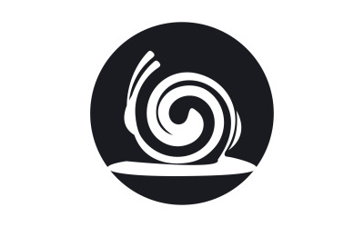 Modello vcetor logo animale lumaca v52