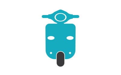 Вектор логотипа двигателей Vespa v9