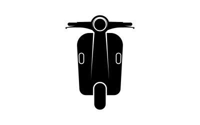 Vespa motors icon logo vector v6