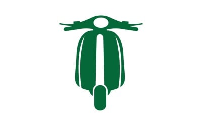 Vespa motors ikon logotyp vektor v4