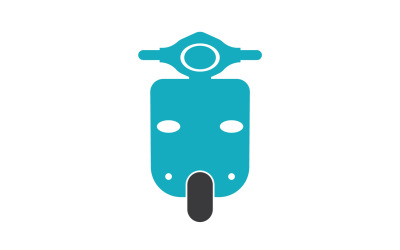Vespa motors значок векторний логотип v9