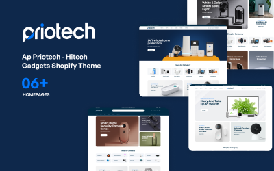 Ap Priotech – тема Shopify для високотехнологічних гаджетів