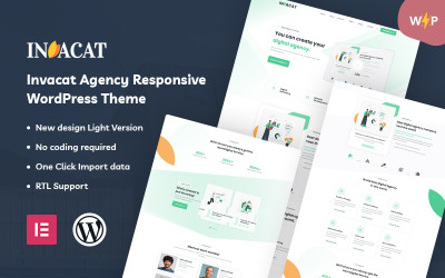 Invacat - 机构 WordPress 主题