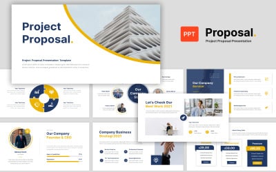 Modello PowerPoint per presentazione aziendale di proposta