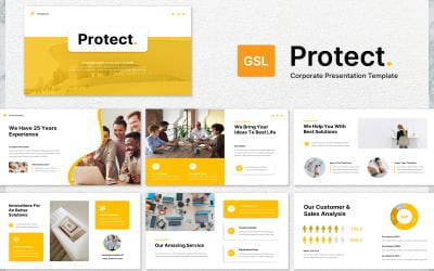 Protect Corporate Business Google Slides