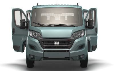 Fiat Ducato Crew Cab Truck HQInterior 2023