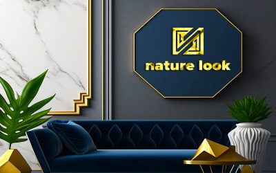Interior Logo Mockup Design