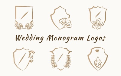 Набір логотипів Wedding Monogram Pro