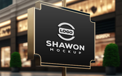 Store Outlet Billboard Mockup