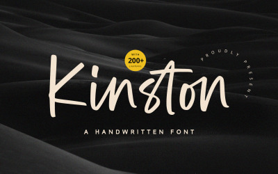 Kinston: carattere scritto a mano