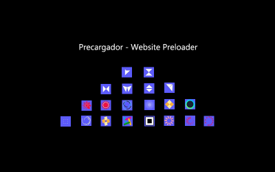 Precargador - Préchargeur de site Web pour modèle ou thème HTML