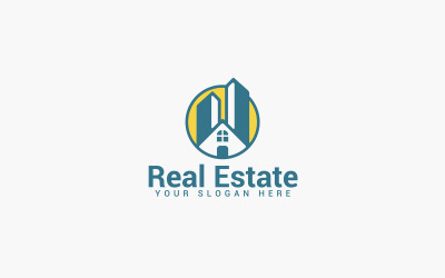 Real Estate Logo 3 Design Template