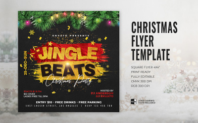 Christmas Flyer Party mall