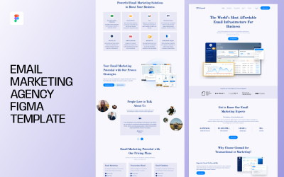 Email Marketing Agency Figma Template