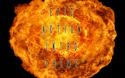 Epické akční úvodní téma – skladová hudba